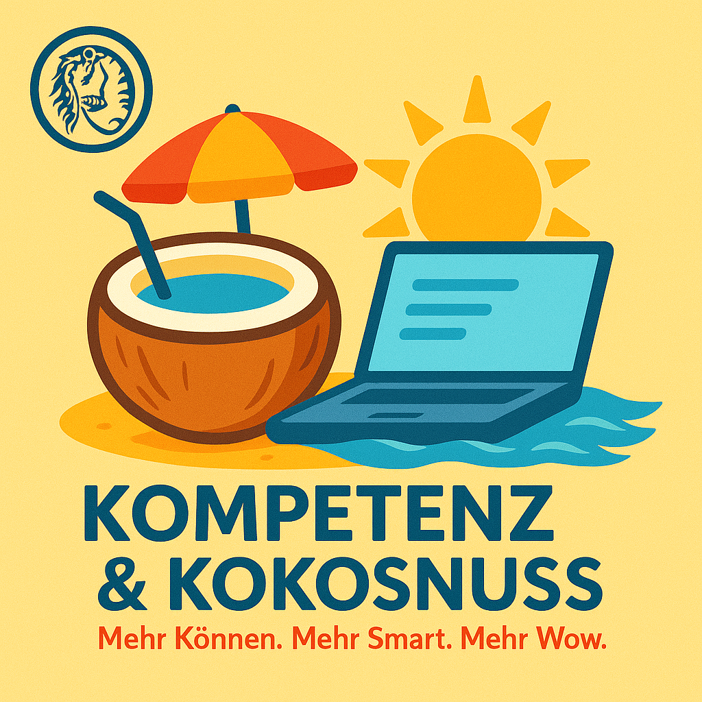 Kompetenz und Kokosnuss Mehr Können. Mehr Smart. Mehr Wow.